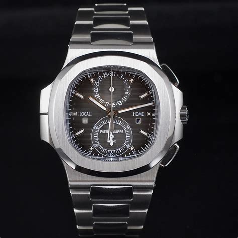 patek philippe 5990 steel|Patek Philippe Nautilus Travel Time Chronograph 5990/1A.